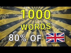 1000 Most Common English Words With Transcripton