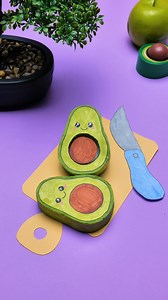Crafting the Most Adorable Paper Avocado Ever! | SUPER SLICK SLIME SAM