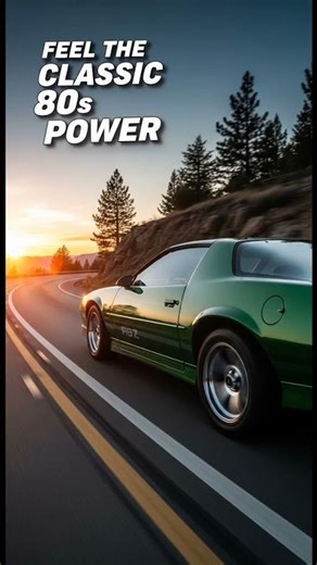 Camaro 1989 – The Green Icon of 80s Muscle Power | #Camaro #Shorts #shortsfeed
