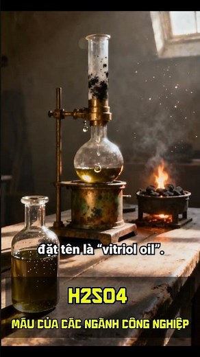 The magical story of sulfuric acid H2SO4 #hoahocthuvi