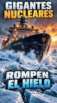 El secreto para romper capas de hielo gigantes ❄️🔥 #Ciencia #Rompehielos #Shorts