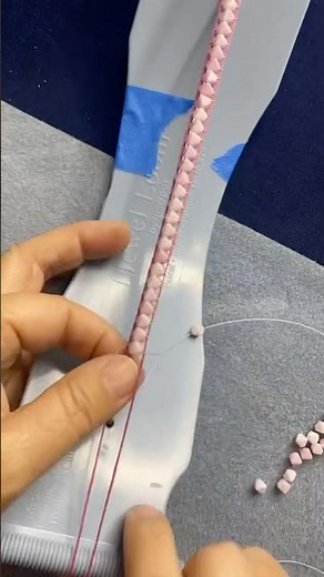 Easy to make Beaded Wrap Bracelet on a bead loom #beadingtutorial #beadloom #wrapbracelet #diy