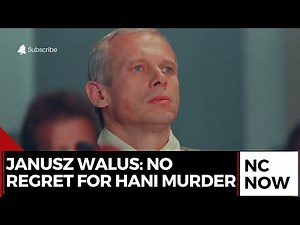 Janusz Walus Shows No Remorse for Chris Hani's Murder