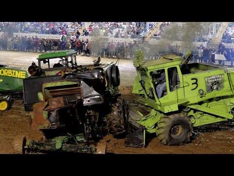 2025 Fairfield County Fair Combine Demolition Derby