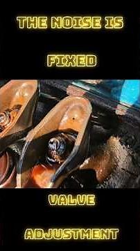 fixed the valve noise #autorepair #automobile #mechanic