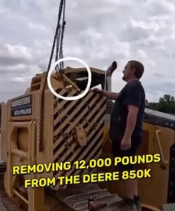 12,000 Pounds Off the Deere 850K! 🚜 | C & C Equipment