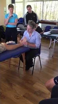 How to Mobilse and Manipulate (HVT /Grade 5) to the Talus Bone of the Ankle