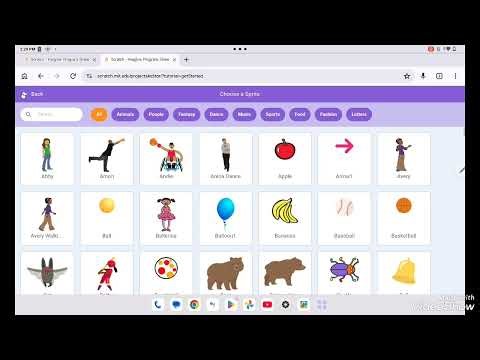 Making grow a garden in scratch (Part 1)