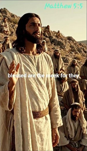 🔥 Blessed Are the Meek — Matthew 5:5