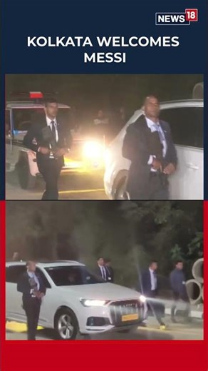 Lionel Messi Touches Down In India For Historic GOAT India Tour 2025 | Kolkata | FIFA | N18S