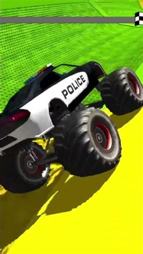 Monster Truck Police Chase! 🚓 Crazy Stunts & High Speed Race🔥🔥🔥