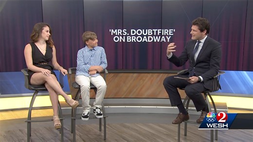 7.6K views · 17 reactions | Mrs. Doubtfire at the Dr. Phillips Center is a hilarious hit! Check out my interview with a couple of the cast members who have Florida ties, one who currently lives in the Orlando area. Love seeing local talent in these Broadway tours! | Jason Guy | Facebook