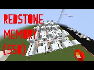 Minecraft Advanced Redstone - SSD (Solid State Drive)