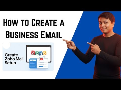 How to Create a Business Email in Zoho Mail | Free Professional Email Setup