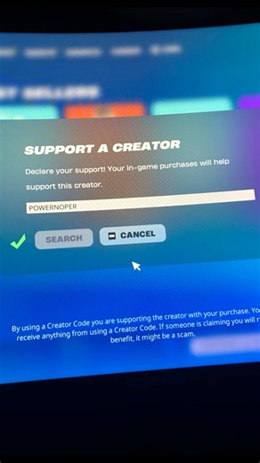 GOT A NEW CREATOR CODE: POWERNOPER MAKE SURE TO USE IT 🎉 #edit #fyp #music #fortnite