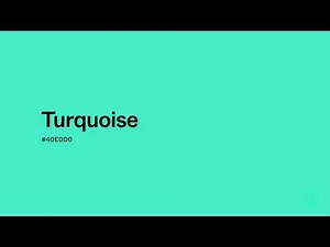 Turquoise: The Color of Living Water