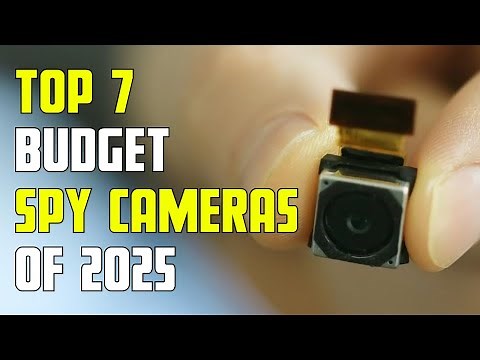 ✅ 7 Best BUDGET Spy Cameras on Amazon [2025] Surveillance & Security - Don't Buy Until You Watch!