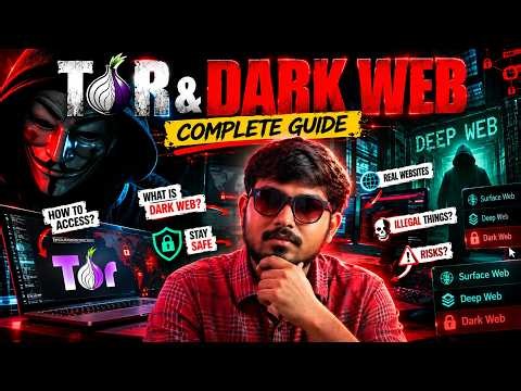 🔵 Tor, Deep Web & Dark Web Explained — Complete Beginner’s Guide