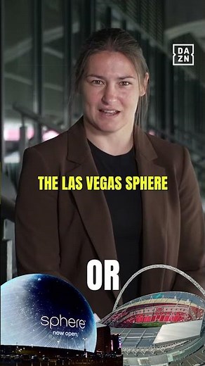Katie Taylor played winner stays on with venues... and surely there was only one winner?! 👀🍿