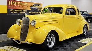 22 reactions | Just in at Unique Specialty and Classics Inc.! 1936 Chevrolet Master Deluxe Coupe Street Rod 350 V8, 700R4 Auto, PS, PB, A/C! For more information on this Chevrolet, click here... https://www.uniquemankato.com/vehicles/1805/1936-chevrolet-master-deluxe-coupe-street-rod | Unique Classic Cars | Facebook