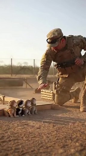 Training Day for the Furry Army: Cats in Action