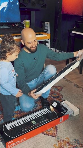 Unboxing Brandon’s new keyboard - Casiotone SA-81 ‪@casiomusicgear‬ #piano #casiomusic #digitalpiano