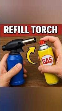 “Refilling a Torch Capsule with Gas – DIY”
