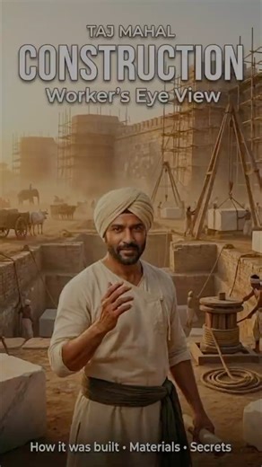 Did Shah Jahan Really Cut Their Hands? ✋✂️ The Engineering of Taj Mahal 🇮🇳 #shorts