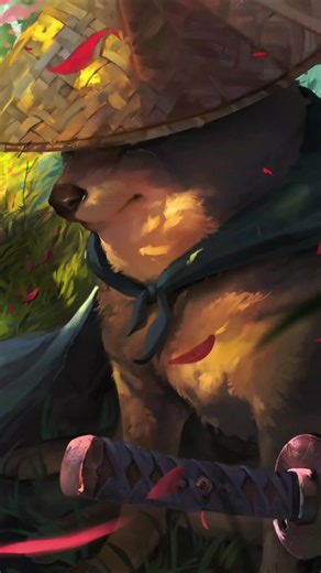 Doge Samurai Wallpaper: Cheems 4K Celular & Shiba Inu Background