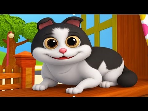 Meow Meow Billi Karti | Hindi Rhyme For Kids | म्याऊ म्याऊ | Balgeet In Hindi | LittleTreehouse