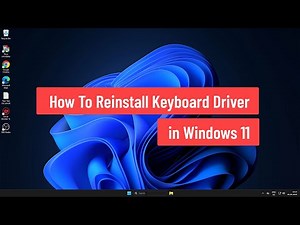 How To Reinstall Keyboard Driver in Windows 11 (2025)