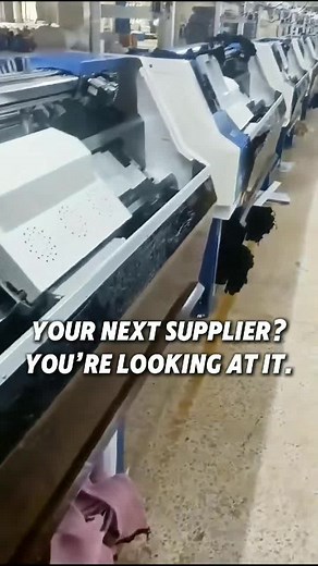 knitting factory — we accept custom orders and small batch production! #YaYaRuiKnitfactory #knitwear #knittingmachine #qualitycontrol #oemodm