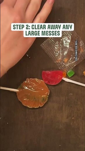 How to Clean Sticky Candy Messes with Clorox Disinfecting Wipes