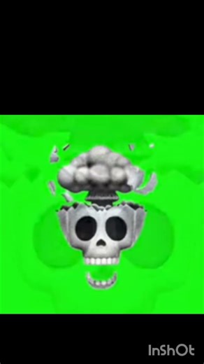 Green screen skull emoji new | Green screen template editing by TP editor