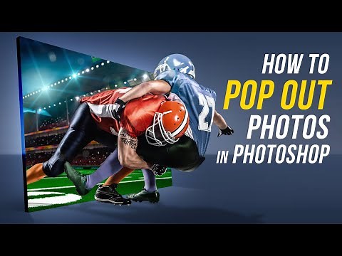 Photoshop: Best Way to Make a 3-D Pop Out Photo Effect