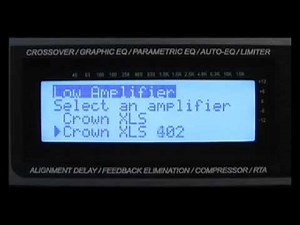 Setting Up A DriveRack PA