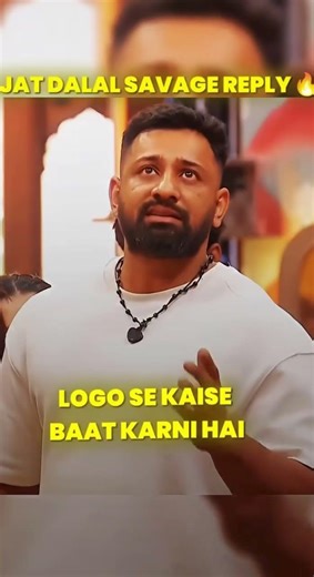 JAT DALAL SAVAGE REPLY💪🏻#trending #funny #viral #biggboss #youtubeshorts #subscribe #rajatdalal