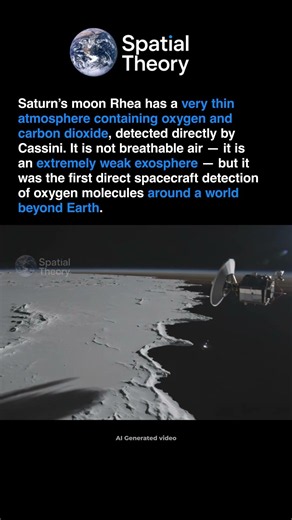 Saturn’s Moon Has Oxygen… But You Can’t Breathe It