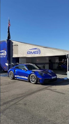 GMG Racing 992 Porsche 911 GT3RS on Forgeline One Piece Forged Monoblock GE1R Wheels