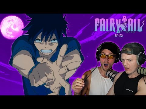 GRAY VS LYON!! Fairy Tail Episode 11-12 + Opening 2 REACTION! | Anime OP REACTION!