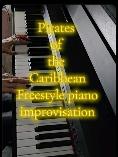 Freestyle Piano Improvisation: Pirates of the Caribbean