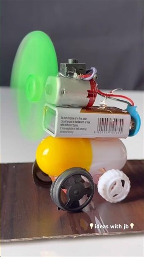 Mini Electric Toy Robot 🤖⚡ | Amazing Science Project #Shorts