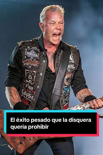Enter Sandman: La canción de Metallica que la disquera quería prohibir