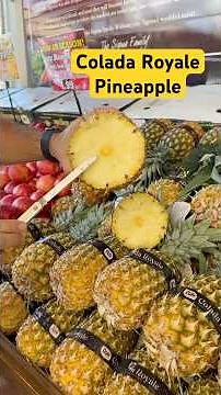 This New Pineapple Tastes Like Coconut! Meet Colada Royale