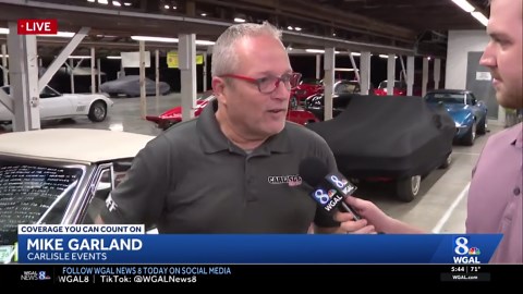 Carlisle Fairgrounds fills with 3,000 Corvettes for annual three-day showcase