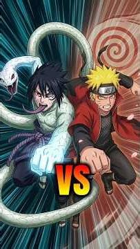 Naruto sage mode VS Sasuke sage mode 🤯