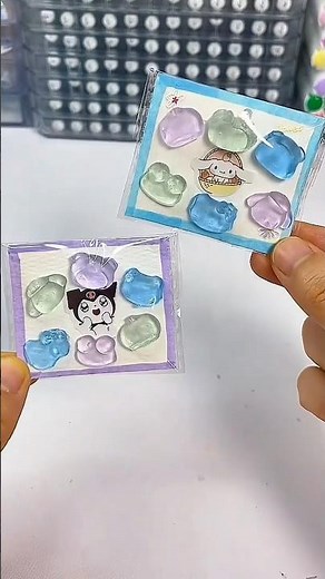 DIY Sanrio squishy #sanrio #kuromi #cinnamoroll