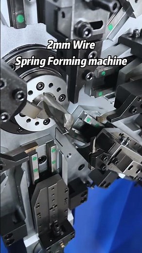 Spring Coiling Machine- Material: High-carbon steel wire / stainless spring wire 1–12 mm
