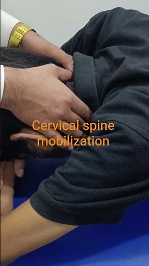 cervical spine mobilization techniques || physiotherapy #physiotherapist