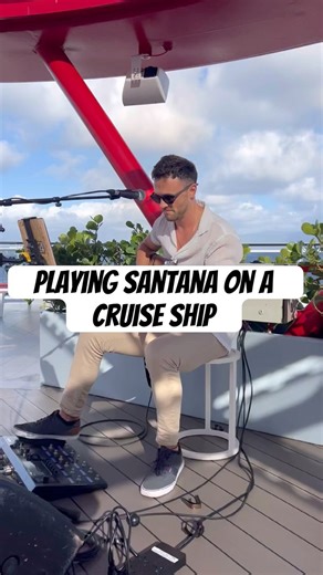 ‘Black Magic Woman’ live on a cruise ship